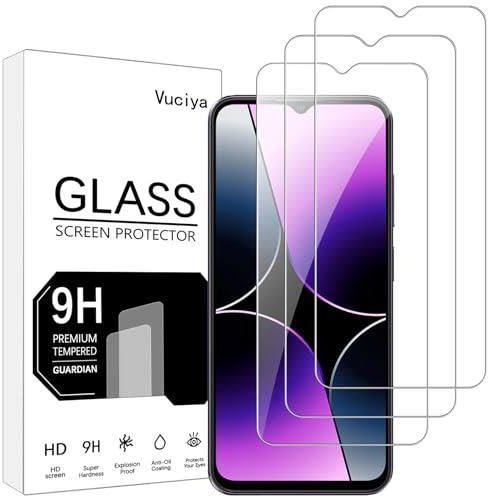 hxeyraal (3 Pack) progettato per Ulefone Note 16 Pro pellicola protettiva dello schermo in vetro temperato,antigraffio, senza bolle per Ulefone Note 16 Pro pellicola protettiva dello schermo HD