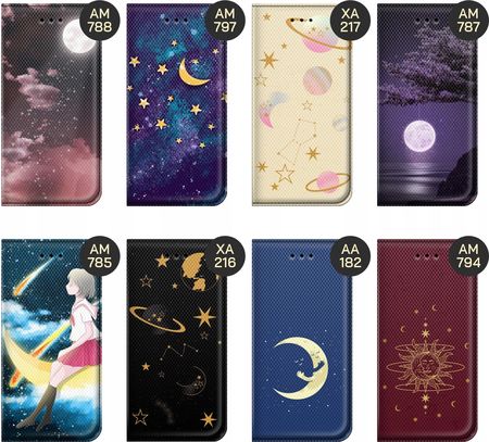 Hello Case Etui Z Klapką Do Google Pixel 9 Pro Xl Księżyc Gwiazdy Kosmos Planety - zdjęcie 6