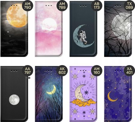 Hello Case Etui Z Klapką Do Google Pixel 9 Pro Xl Księżyc Gwiazdy Kosmos Planety - zdjęcie 2