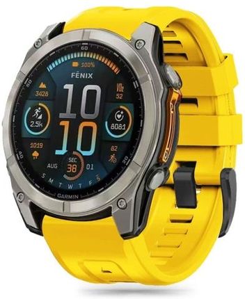 Tech-Protect Silicone Garmin Fenix 5 / 6 / 6 Pro / 7 / 8 (47 Mm) / E Yellow