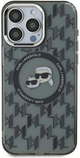 Karl Lagerfeld Klhmp16Lhmckmhk Iphone 16 Pro 6.3" Czarny/Black Iml Monogram Karl&Choupette Head Magsafe - zdjęcie 1