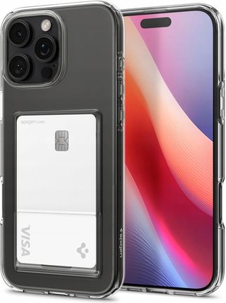 Spigen Etui Do Iphone 16 Pro Max, Crystal Slot, Plecki Ze Slotem Na Kartę