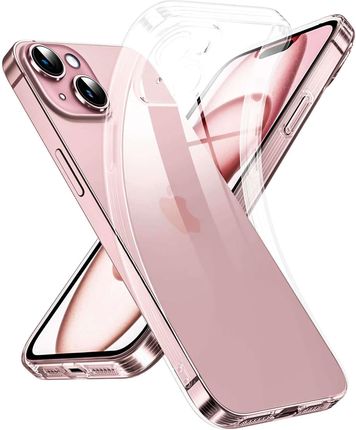 Alogy Etui Do Iphone 15 Plus Obudowa Case Silikonowe Przezroczyste Ochrona Aparatu Osłona Obiektywów Slim Szkło