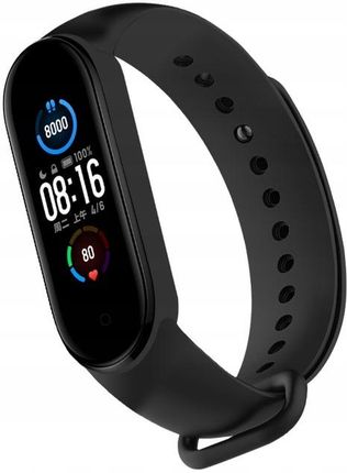 Kena Opaska Do Xiaomi Mi Band 7 Pasek Zamienny Silikonowy Czarny