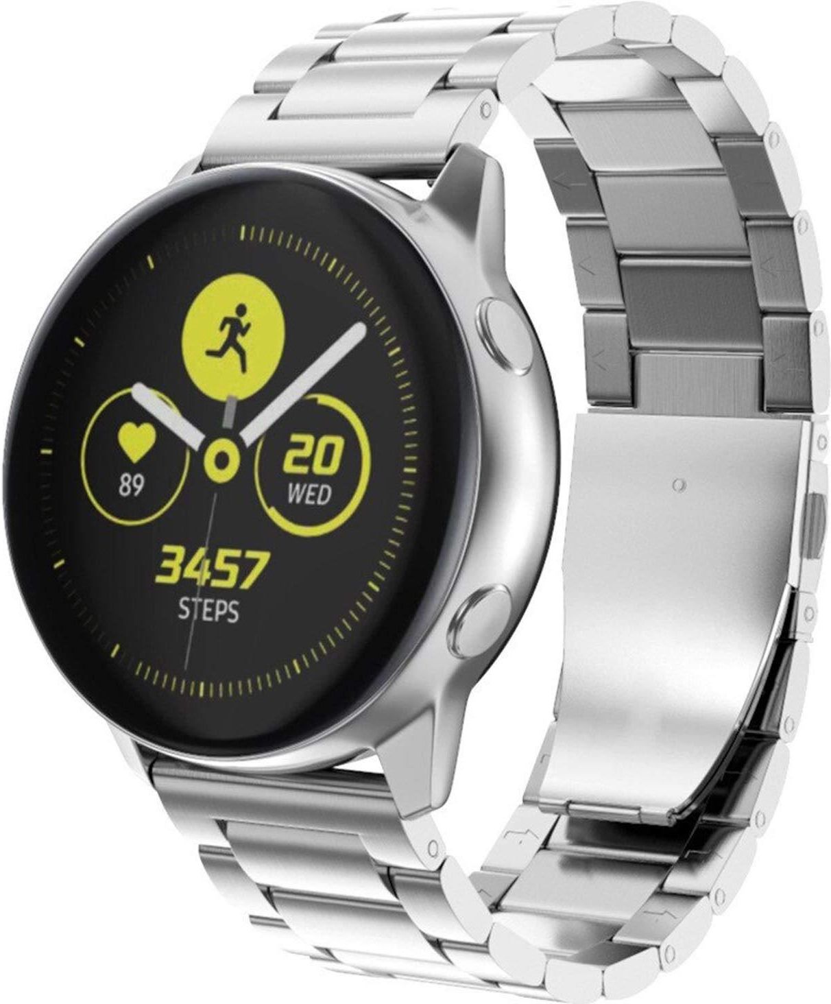Lobwerk Metalowy Pasek Do Smartwatcha Samsung Galaxy Watch/Active 2