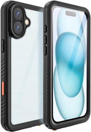 Erbord Etui Wodoodporne 360° Ip68 Do Iphone 16 Plus Pancerne Case Wodoszczelne