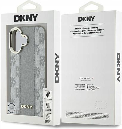 Dkny Etui Ochronne Do Iphone 16, Checkered Pattern Magsafe, Plecki - zdjęcie 3