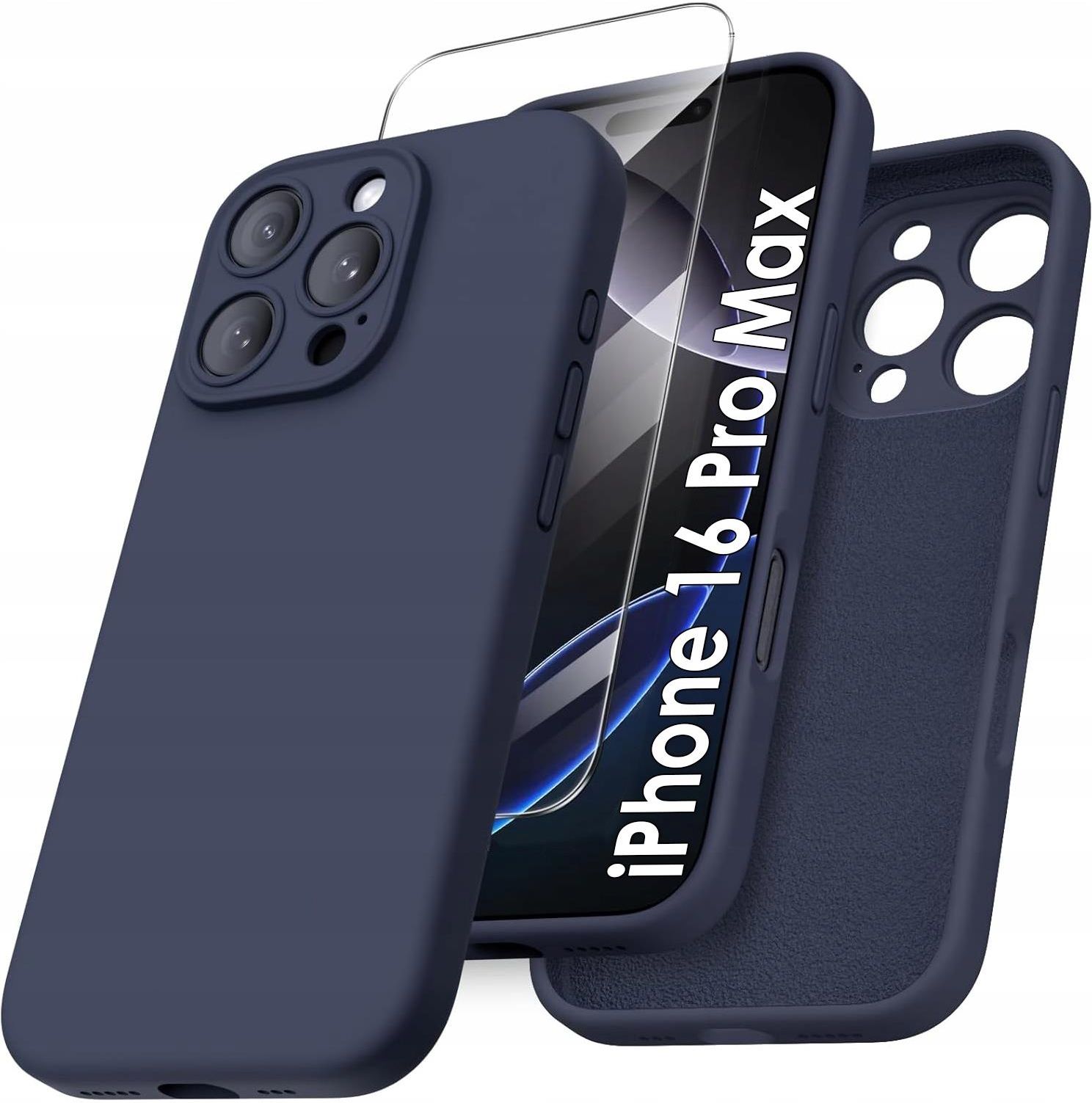 mio⭐︎Wings Phonecase iphone16pro Plecki Supcase do Apple iPhone 16 Pro Max bezbarwny - Sklep