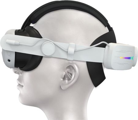 Vortex Virtual Reality Head Strap Elite Strap z baterią 8000 mAh Meta Quest 3 - zdjęcie 5
