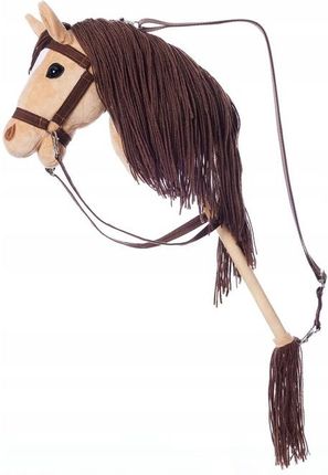 Hobby Horse Koń na kiju beżowy A3 HoppiHorse - zdjęcie 3