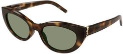 Zdjęcie OKULARY SAINT LAURENT SL M115 003 54 ROZMIAR M - Łapy