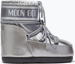 Śniegowce damskie Moon Boot Icon Low Glance silver | WYSYŁKA W 24H | 30 DNI NA ZWROT Zima 2024