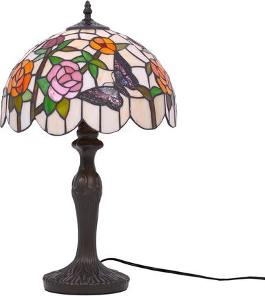 Ozdobna lampa stołowa z solidną podstawą K-G12835 z serii ROSE