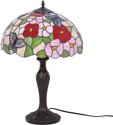 Lampa stołowa, do rustykalnych wnętrz K-G161386 z serii BUTTERFLY