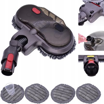 Roboparts Turbo Szczotka Mopująca Mop Do Odkurzacza Dyson V7 V8 V10 V11 V15 Gen5