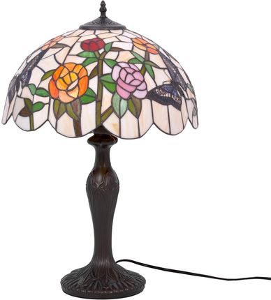 Wyjątkowa lampa stołowa, do stylowego salonu K-G16835 z serii ROSE