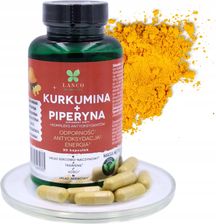 Zdjęcie Lanco Nutritions Kurkumina Z Piperyną 60kaps  - Żerków
