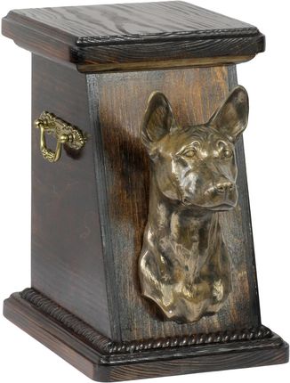Art-Dog Basenji Basendżi Congo Dog Urna Na Prochy Psa Elegancka Ze Statuetką Pamiątkowa Z Popiersiem