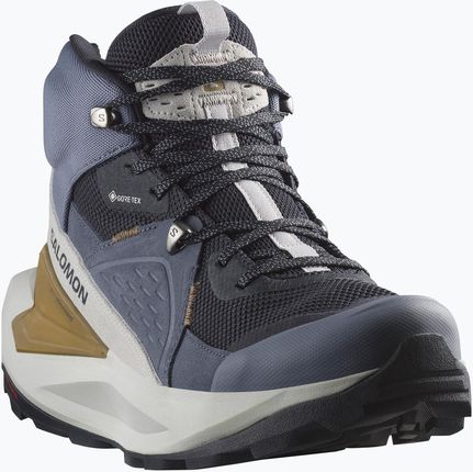 Salomon Elixir Mid Gtx Dark Navy Grisaille Gray Violet