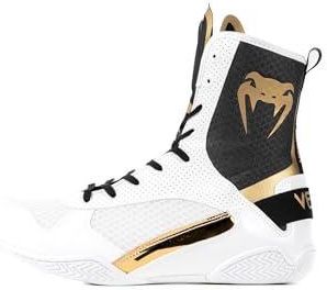 Venum Elite Boksschoenen Unisex, Zwart Brons, 37.5 EU