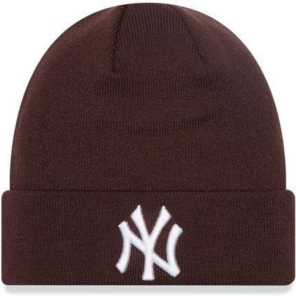 New Era Czapka zimowa - New York Yankees brązowa