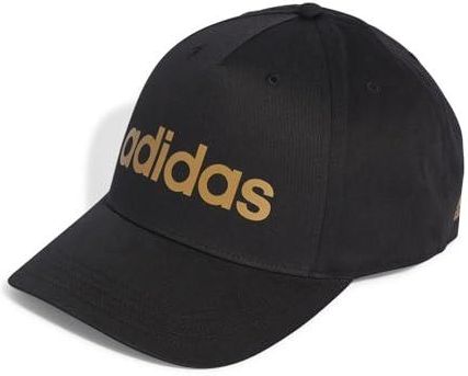 adidas Męska codzienna czapka z daszkiem, Czarny/jasnobrązowy, L