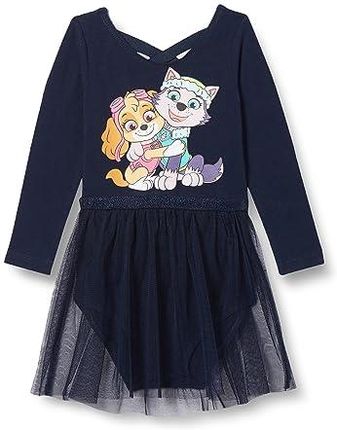 NAME IT Nmfjebibi Pawpatrol Gymsuit Cplg odzież sportowa dla dziewczynek, Dark Sapphire, 86 cm