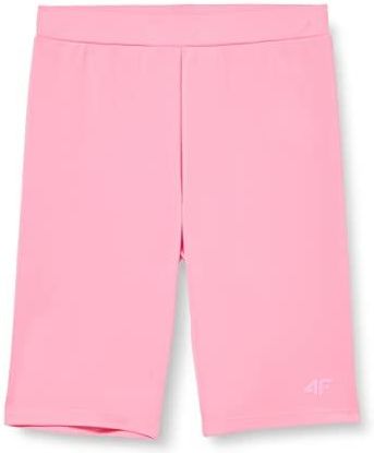 4F JUNIOR TIGHTS CAS F051 KOLOR LIGHT PINK ROZMIAR 146/152 DLA KOBIET, Jasny różowy, 146-152