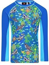 Zdjęcie Lego koszulka męska Schwimm-langarmshirt Sonnenschutz Upf 50+ Lwalex 306 Koszulka Uniseks, 557 niebieski, 116 - Chocianów