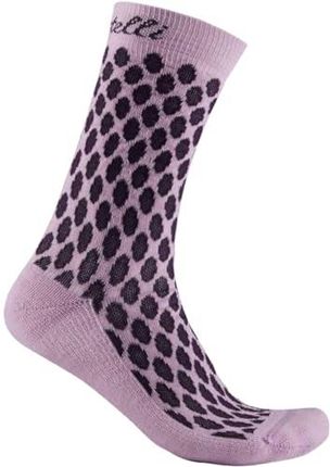 CASTELLI 4517546-536 WYZWANIE 13 SOCK DAMSKIE Skarpety ORCHID PETAL/NIGHT SHADE Rozmiar L/XL