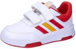 Zdjęcie adidas Tensaur Hook And Loop Shoes, buty Unisex-Baby 0-24, Ftwr White/Collegiate Red/Collegiate Gold, 26 EU, Ftwr White Collegiate Red Collegiate Gold - Lubliniec