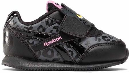 Reebok Royal CL Jog 2.0 KC, Trampki dla dzieci 0-24, CBLACK/PURGRY/JASPNK, 23 EU, Cblack Purgry Jaspnk, 23 EU