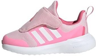 adidas Fortarun 2.0 AC I, Shoes-Low (Non Football) Unisex-Bimbi 0-24, Clear Pink Ftwr White Bliss Pink, 25 EU