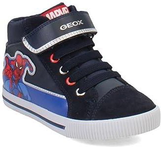 Geox Dziecięce buty sportowe B Kilwi Boy D, Navy Royal, 21 EU