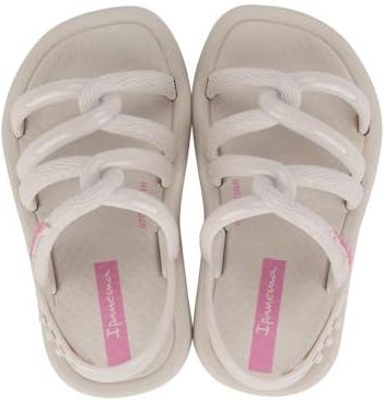 IPANEMA KIDS Ipanema MEU Sol Sandal Dziecko, Płaskie sandały Unisex dla dzieci, Beżowy, 21 EU