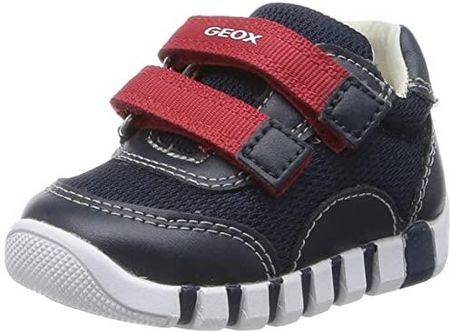 Geox Buty chłopięce B Iupidoo Boy First Walker Shoe, grantowy, 18 EU