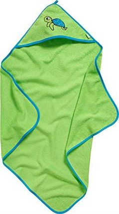 Playshoes Uniseks dzieci Frottee-KapuzentuchSzlafrok, 29 - zielony, 100x100cm