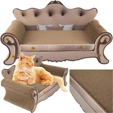 Zdjęcie Drapak Tekturowy Dla Kota Legowisko Karton Kartonowy Sofa Leżak Kanapa 60Cm Purlov - Oświęcim