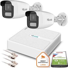 Zdjęcie Hilook Zestaw Monitoringu By Hikvision 2 Kamer Ip Ipcam-B2-50Dl 1Tb Dysk (Z39343B2) - Będzin