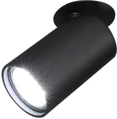 Maxlight Mantra Sal 8296 Plafon Lampa Sufitowa Spot Nowoczesny Elegancki Metalowy Tuba 1X10W Gu10 Czarny