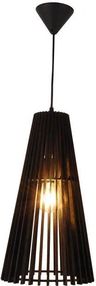 Lumes Lampa Wisząca Drewniany Stożek V038-Zenuti