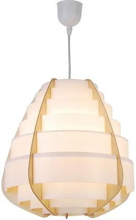 Lumes Drewniana Lampa Wisząca Kokon V040-Belumi