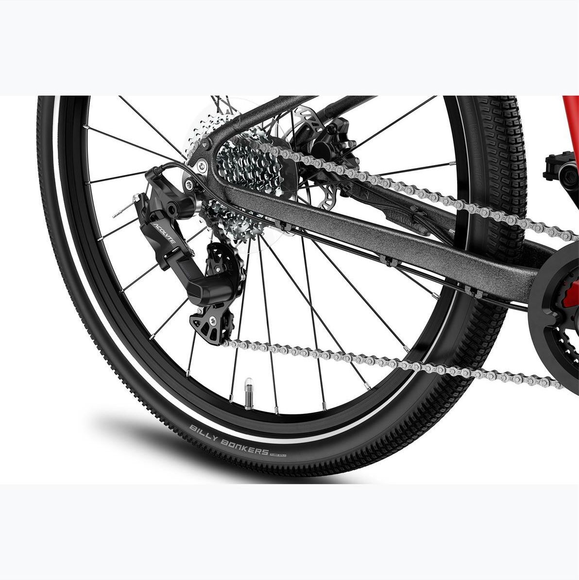 фото Велосипед гірський (MTB) Woom 5 Explorer 24 Red