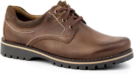 Komodo Skórzane Trapery Polskie 879 Brązowe