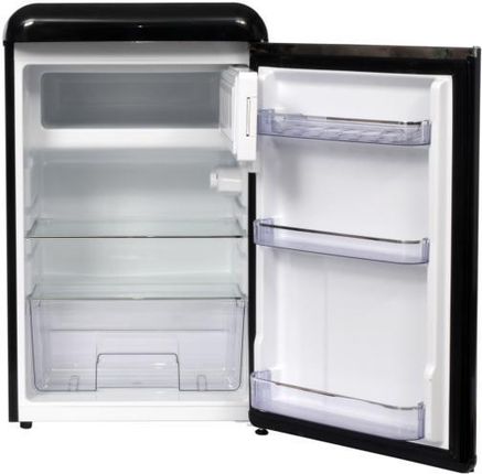 Lodówka Ravanson LKK-120ERB  jednodrzwiowa   86cm Czarny - zdjęcie 3