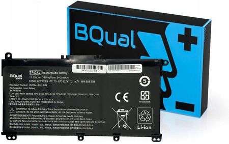 Bqual Bateria PRO TF03XL HSTNN-LB7X 920046-121 do HP 14-BP Pavilion 14-BF 14-BK 15-CC 15-CD 15-CK 17-AR (HPPTF033S1P)