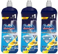 Zdjęcie Finish płyn nabłyszczający do zmywarek Lemon zestaw 3 x 800 ml - Milanówek