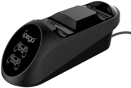 iPega PG-9180 Podwójna stacja dokująca do Gamepada PS4 (czarna)