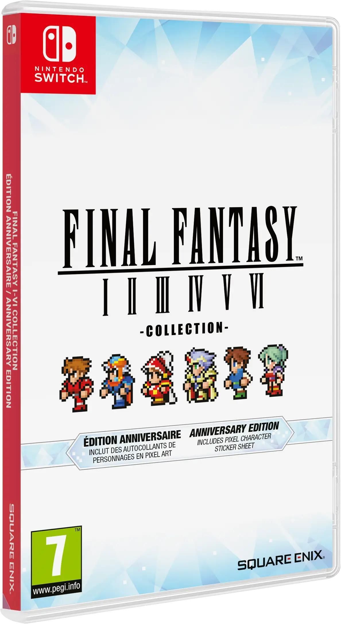 FINAL FANTASY I II III IV VⅥ Nintendo Switch FINAL FANTASY I II III IV V VI Switch Amazon