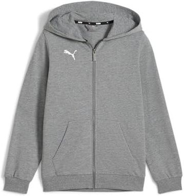 PUMA Chłopięca kurtka Teamgoal Casuals z kapturem Jr Sweat